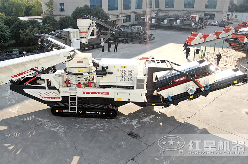再創(chuàng)佳績(jī)！紅星機(jī)器移動(dòng)破碎站昂首“犇”向新征程！