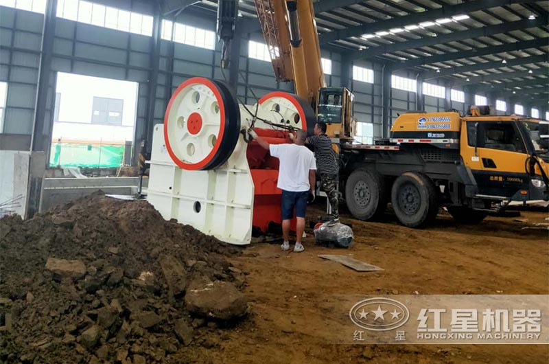 客戶新建的破碎廠