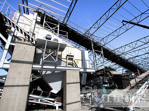 生產(chǎn)線中圓振動篩