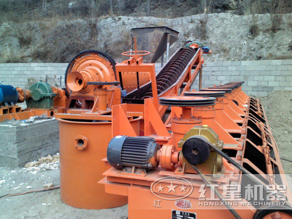 浮選機現(xiàn)場圖