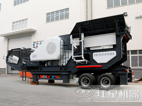 紅星1200tph建筑垃圾移動(dòng)破碎站