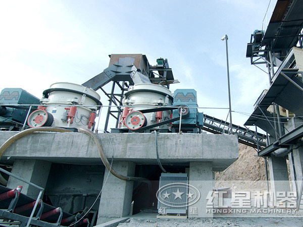 圓錐破碎現(xiàn)場(chǎng)圖