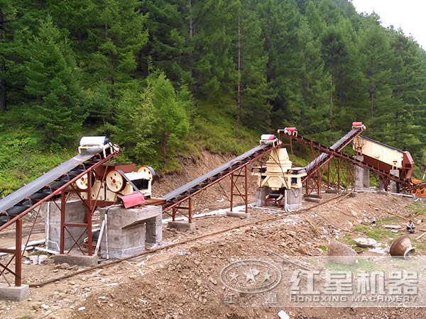制砂機(jī)現(xiàn)場圖