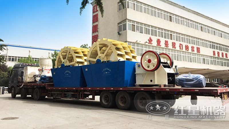山東成套石料破碎設備發(fā)貨